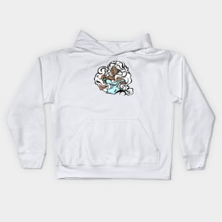 Cloud hair Kids Hoodie